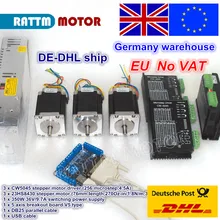 From UK/free shipping 3 axis CNC controller kit 3 NEMA23 270 oz-in stepper motor&driver with 256 microstep and 4.5A current From UK/free shipping 3 axis CNC controller kit 3 NEMA23 270 oz-in stepper motor&driver with 256 microstep and 4.5A current