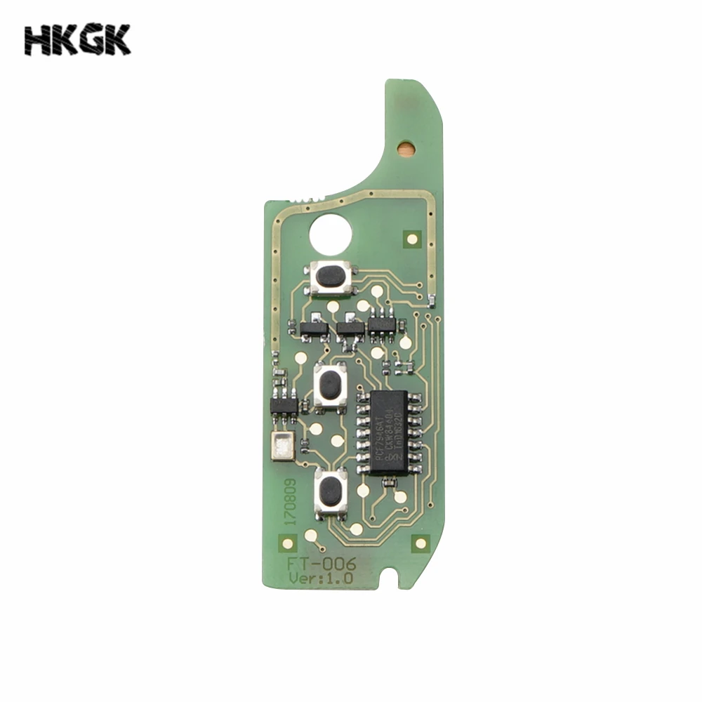 3 кнопочный дистанционный Автомобильный ключ для Alfa Romeo 433Mhz PCF7946 Chip Mito Giuliett 147 156 166