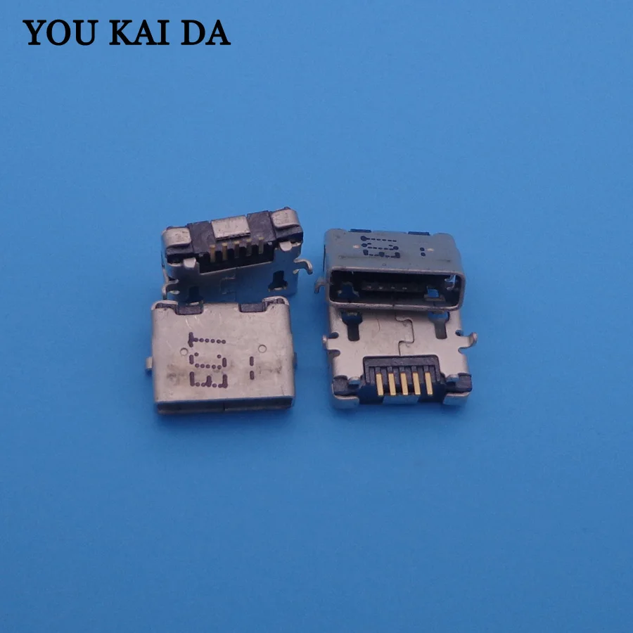 5PCS/LOT MINI Micro USB Charger Charging Port Dock plug jack socket