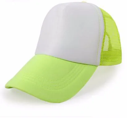 Fluo. green and white