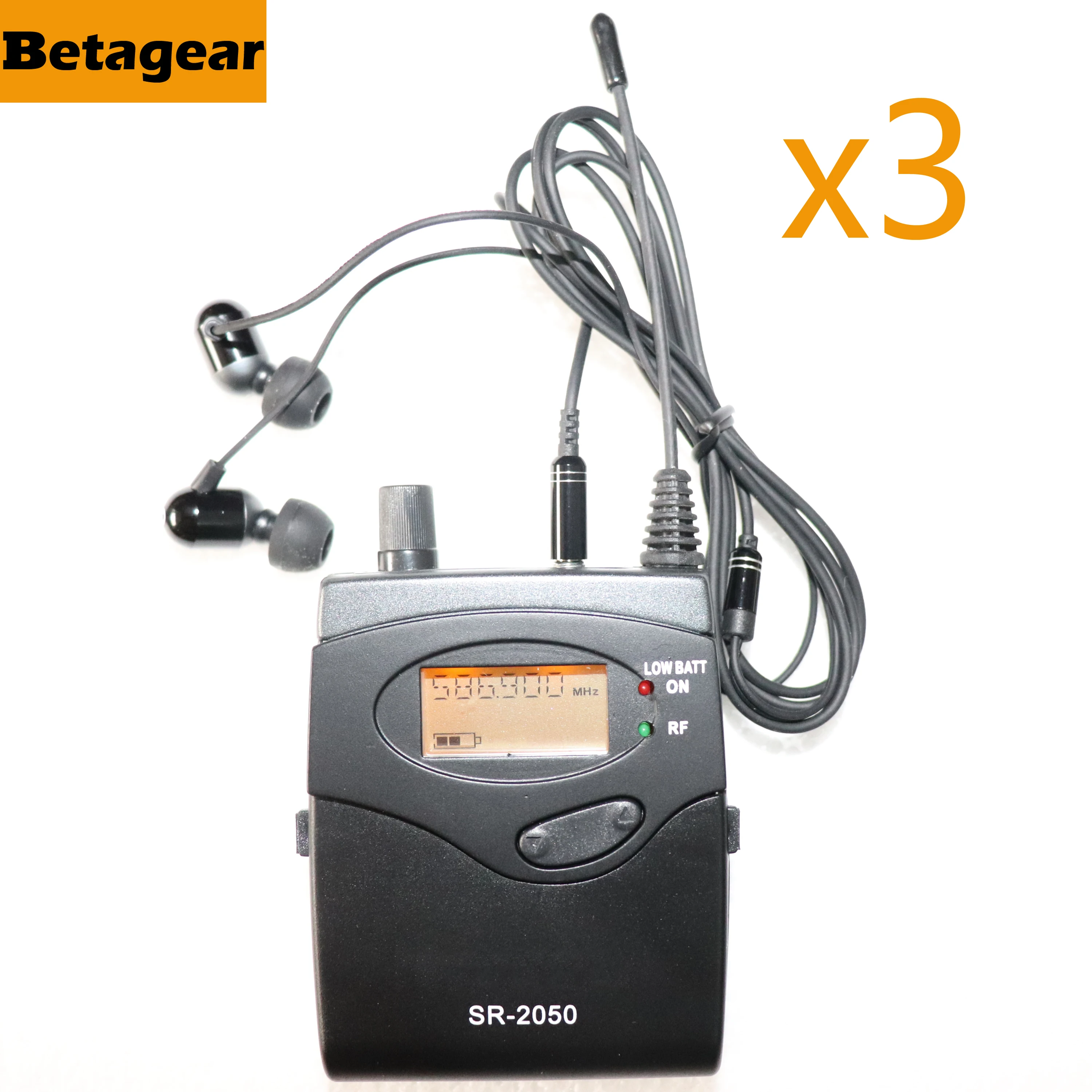 3 шт. ресивер для SR2050IEM наушники-вкладыши EW300IEMG3 572-603/606-614 МГц/740-771/798-829 МГц |