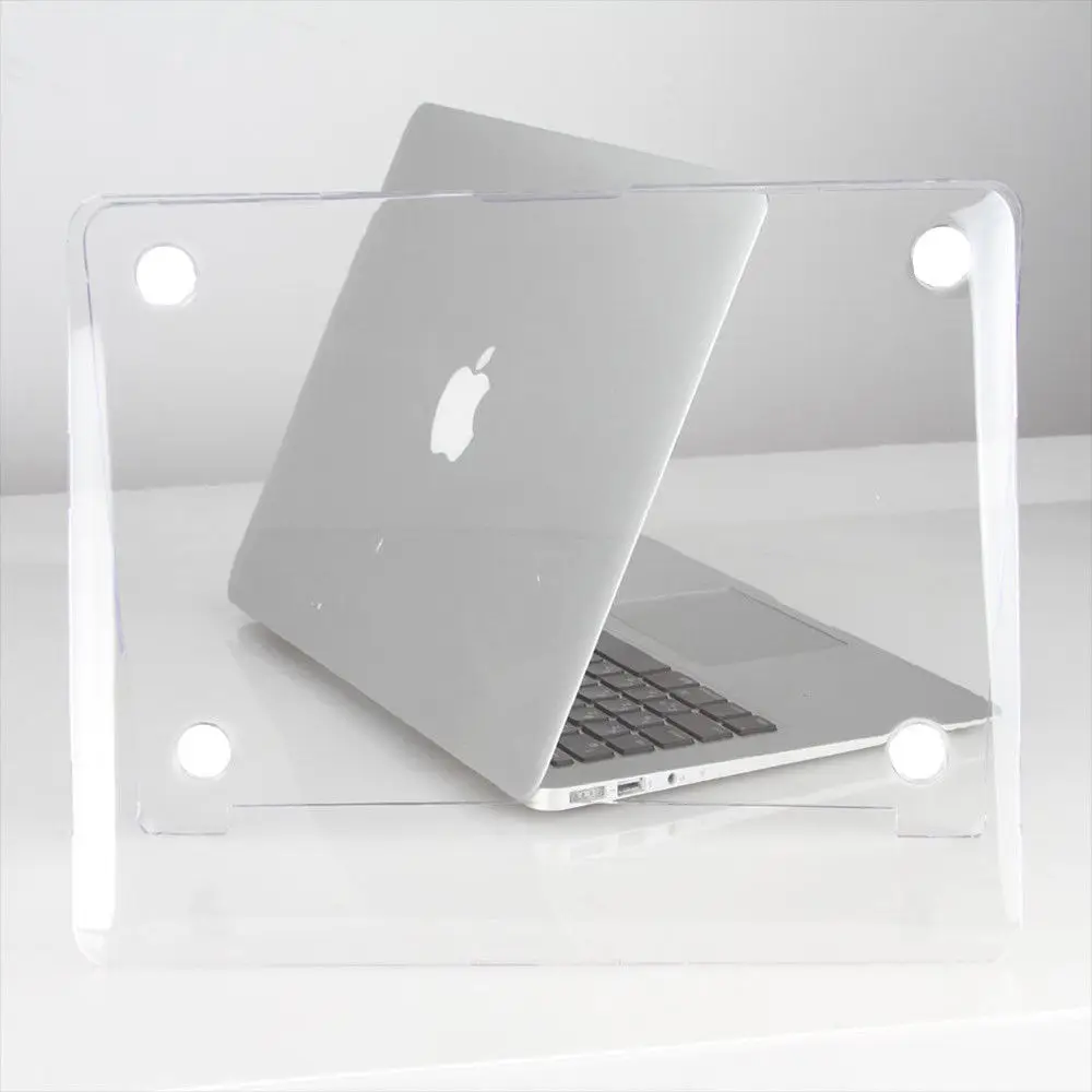 Прозрачный Кристальный чехол для Funda Mac book Air 13 3 12 дюймов Apple Macbook Pro Retina 11 15 ноутбука