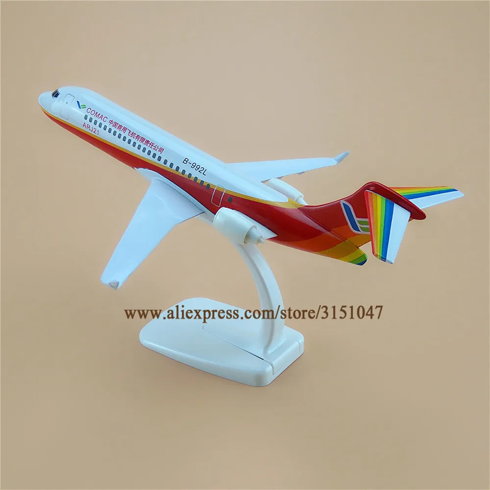 20cm Air China COMAC ARJ21 B-992L Airlines Airways Airplane Model Alloy Metal Plane Diecast Aircraft | Дом и сад