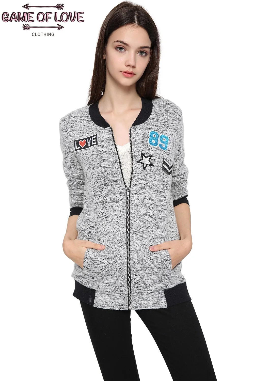 zip up sweatshirt no hood womens