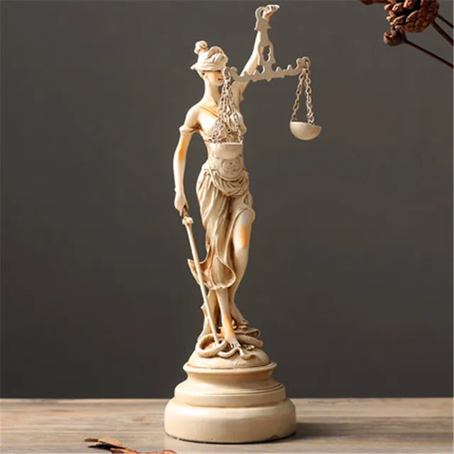 Lady Justice Goddess Of Justice Themis Half Length Photo Or Portrait