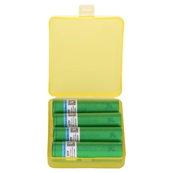 

GTF 4pcs 3.7V 18650 Battery 3000mAh VTC6 rechargeable Li-ion battery for US18650VTC6 30A For E-cigarette + 1pc 18650 Battery Box