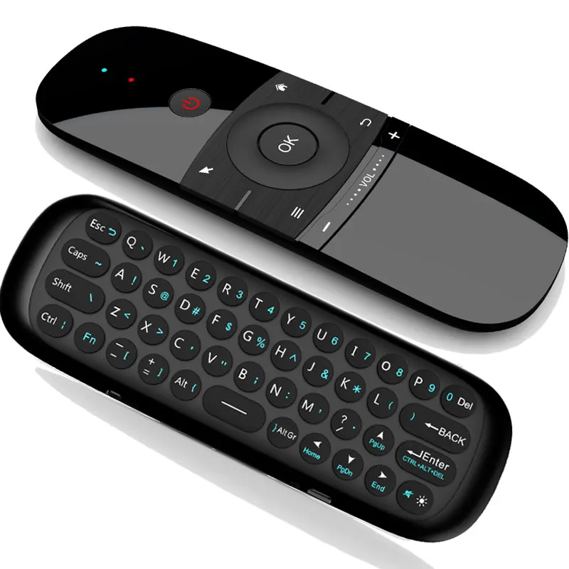 

New Original W1 Keyboard Mouse Wireless 2.4G Fly Air Mouse Rechargeble Mini Remote Control For Android Tv Box/Mini Pc/Tv