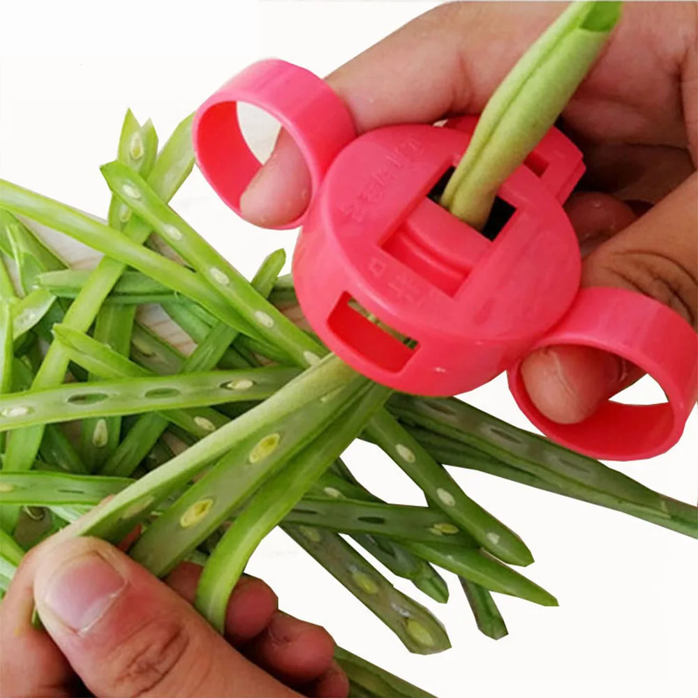 

Bean slicer Designed just for runner beans Hot Green Bean Slicer Cutter Bean Remover Peeler Shredder