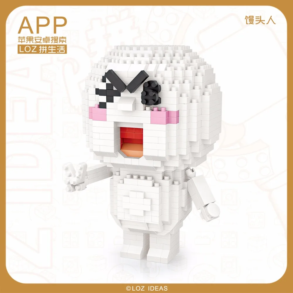 LOZ Diamant Blocs Artoon аниме Caractere фигурку Intellectuelle Jouets pour Enfants En Plastique Assemblee Micro|jouets enfants|jouet