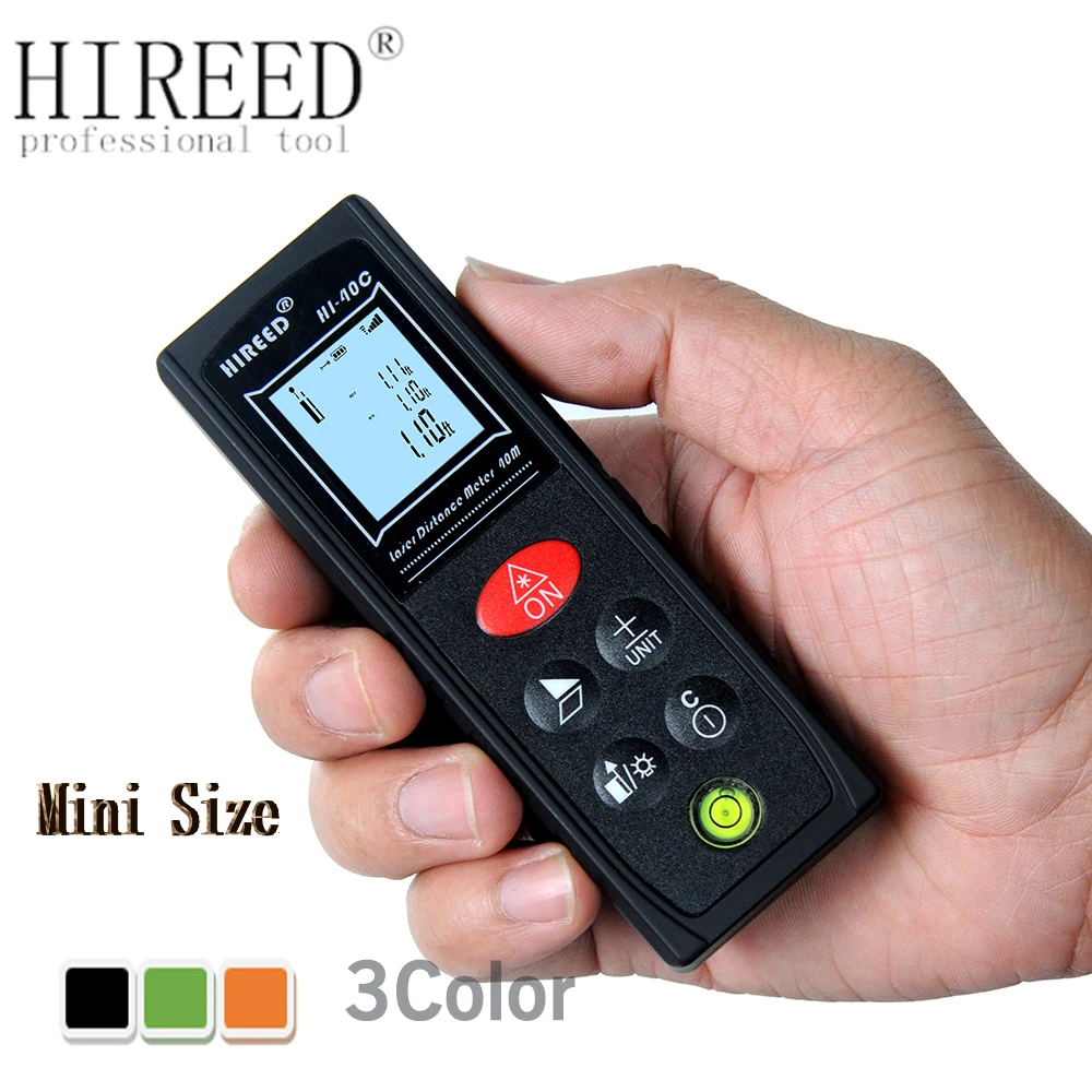Мини-лазерный дальномер HIREE 40 м 60 | Инструменты