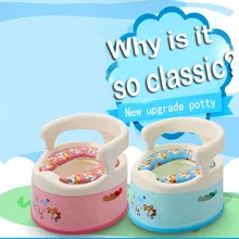 Мягкой кастрюля для турпоходов Пластиковые Детские Туалет Горшок для ребенка бесплатно горшок щетка