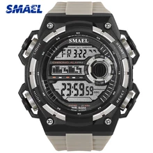 SMAEL мужские часы Montre Homme, роскошные Брендовые мужские спортивные военные часы, Кварцевые водонепроницаемые наручные часы с датой, мужские часы s 1438B Reloj Hombre