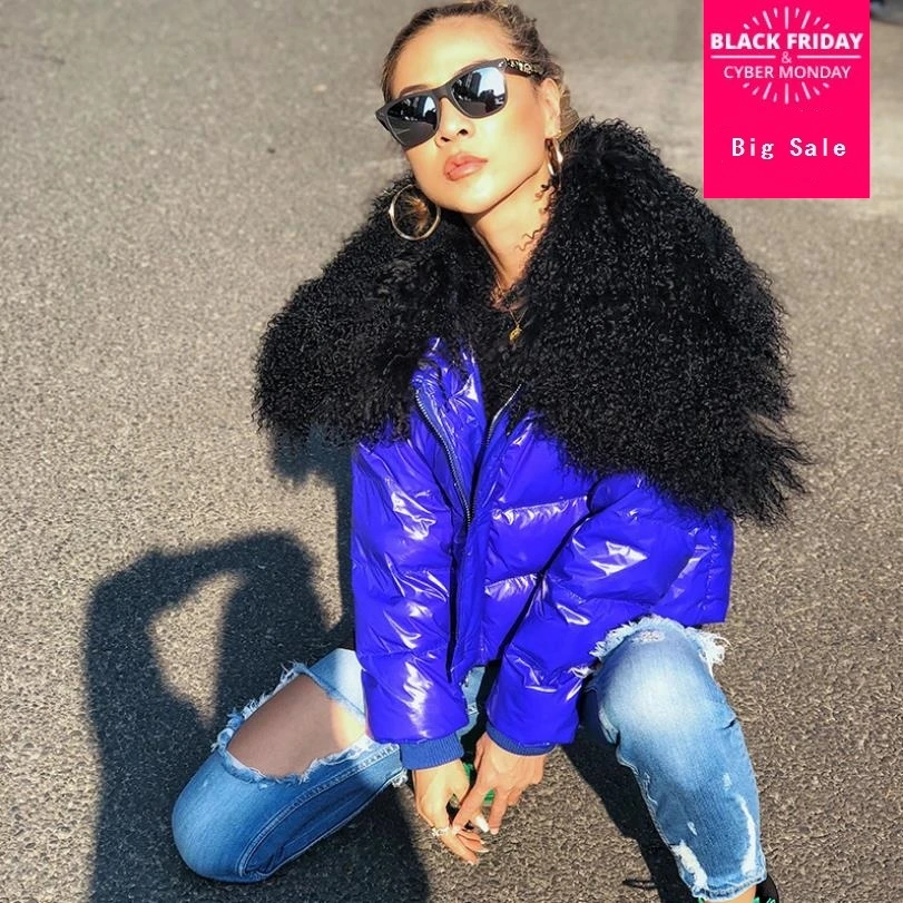 90% duck down coat fashion brand big natural goat fur down coats jackets women winter great quality short warm down coat wq444 90% duck down coat fashion brand big natural goat fur down coats jackets women winter great quality short warm down coat wq444