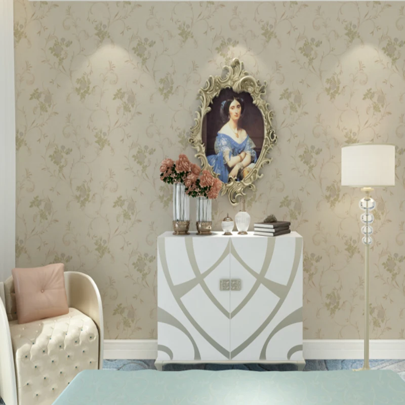  Europe Wallpaper Luxury Damask Stereoscopic Relief Damascus For Walls Bedroom Living Room Wall Pape - 32902336596