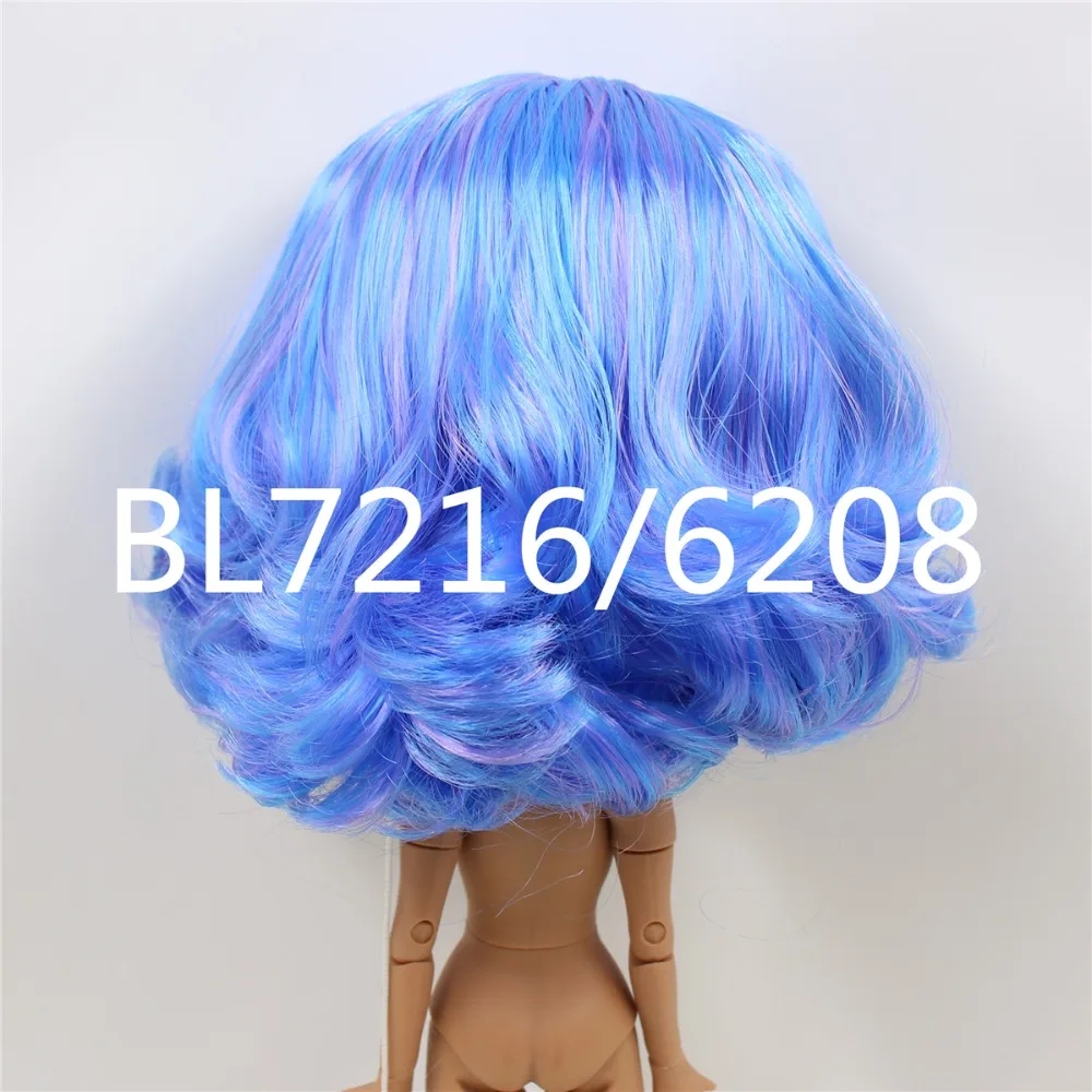 Neo Blythe Doll Multi-Color Hair with Takara RBL Scalp Dome 1