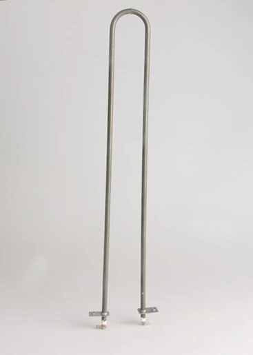 

U heating element with stainless patch for roaster oven