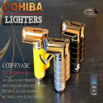 

Cohiba metal cigar lighter, Cigar accessories, cigar lighter Metal lighters,Smoking Accessories,Men's gift