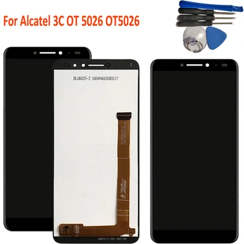 

6.0" For Alcatel 3C 5026D OT 5026 LCD Display Digitizer Touch Screen Assembly Replacement for Alcatel 3C 5026 display +Tools