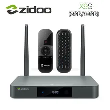 Original Zidoo X9S Smart TV BOX Android 6 0 OpenWRT NAS Realtek RTD1295 2G 16G 802