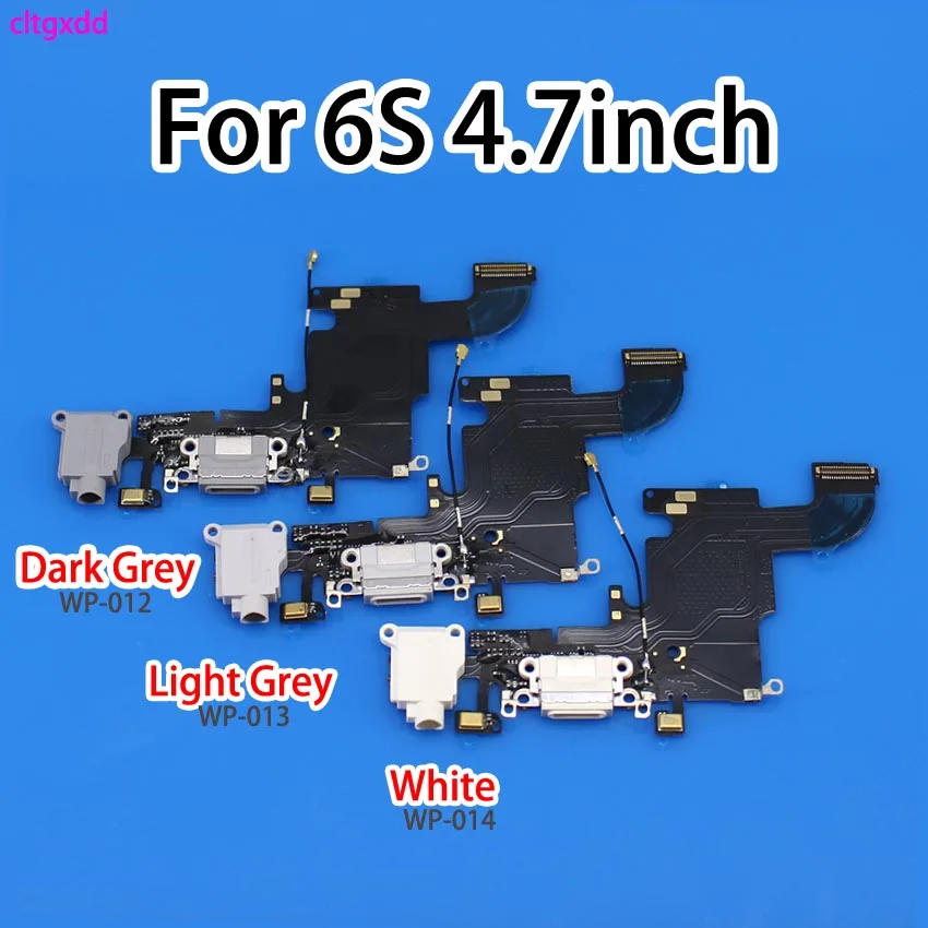 cltgxdd USB Charging Port Connector Charge Dock Socket Jack Plug Flex Cable With Headphone Audio For iphone 6S 4.7inch | Обустройство