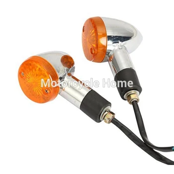 

VN 900 Motorcycle For Kawasaki Vulcan VN 800 900 1500 1600 1700 2000 VN 750 motorcycle Motorbike Amber Turn Signal Lights 2 PCS