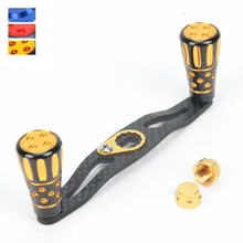 JEKOSEN углеродного волокна Рыболовная катушка ручка для Baitcasting Глод/синий 35 г/1,23 унц