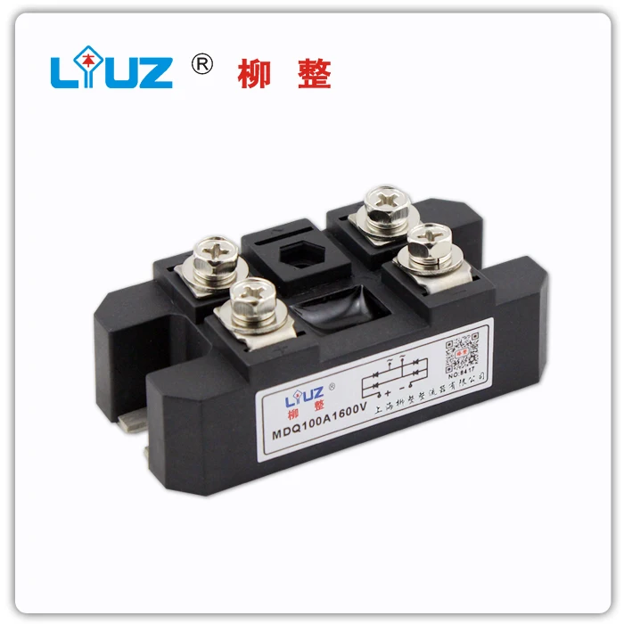 

[BELLA] MDQ100A1600V - Liu Fuji type auxiliary current accessories single phase bridge rectifier bridge --5pcs/lot