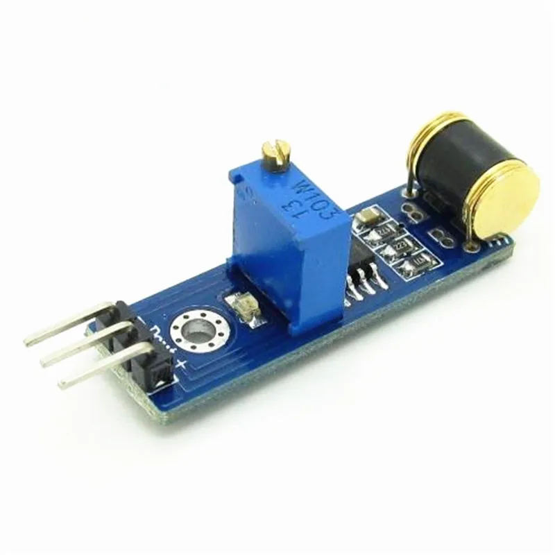 10pcs/lot 3 Foot 801S new vibration and vibration switch detection sensor module