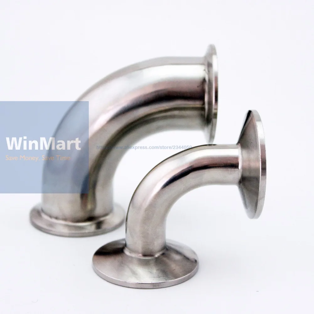 Homebrew Size : 90 Degree 2 51mm Tri Clamp Sanitary Elbow 51mm Pipe OD 304 Stainless Steel Fitting 64mm Feerule OD for Beer Beverage Homebrew Size : 90 Degree 2 51mm Tri Clamp Sanitary Elbow 51mm Pipe OD 304 Stainless Steel Fitting 64mm Feerule OD for Beer Beverage