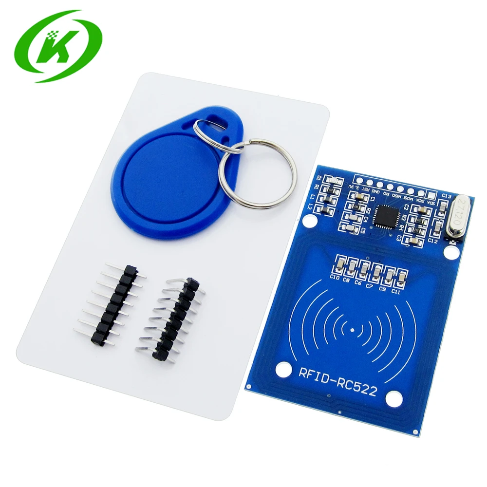 10 Pz Mfrc-522 Rc522 Rfid Della Carta Di Rf Modulo Sensore Per Inviare S50 Fudan Carta, Portachiavi Usb Raspberry Pi