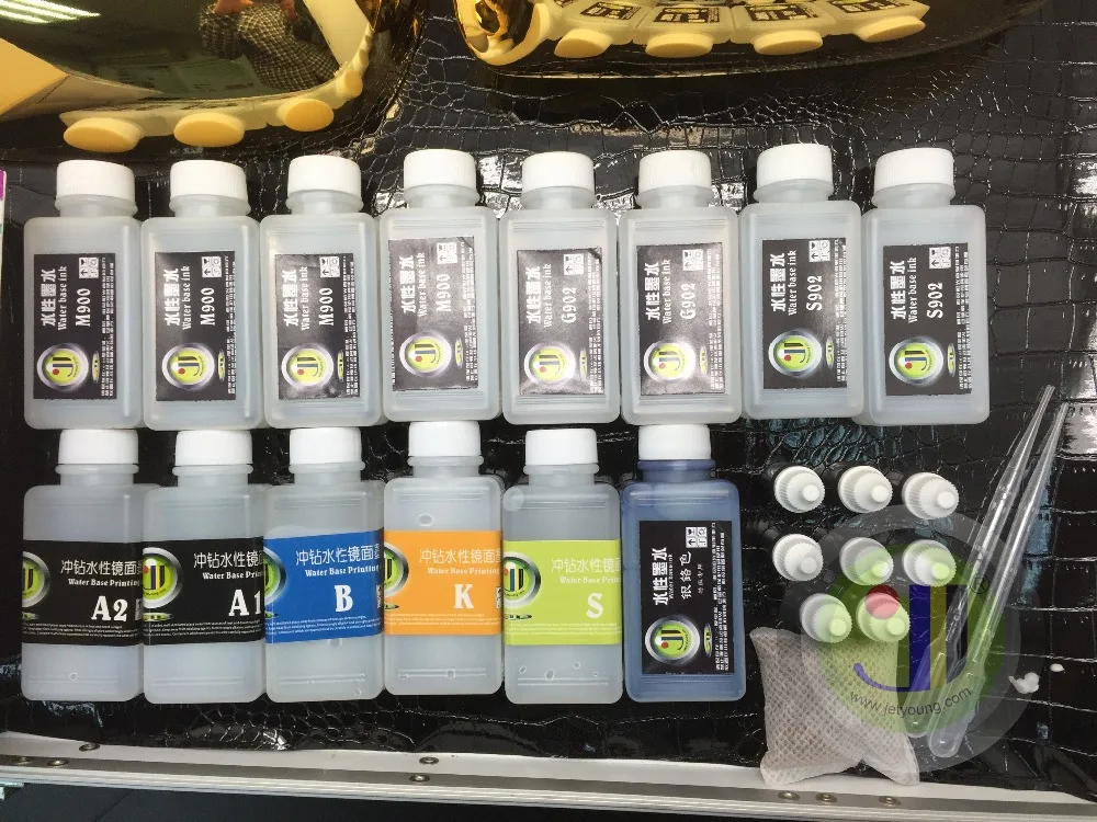 

Free shipping Spray chrome plating chemical customized test kit for spraying different colorful chrome effect