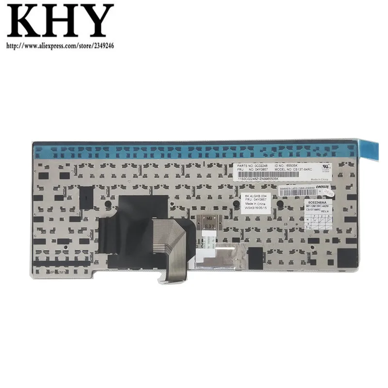 TW клавиатура для ThinkPad L440 L450 L460 T431S T440 T440P T440S T450 T450S T460 FRU 04Y0857 04Y0895 00HW909