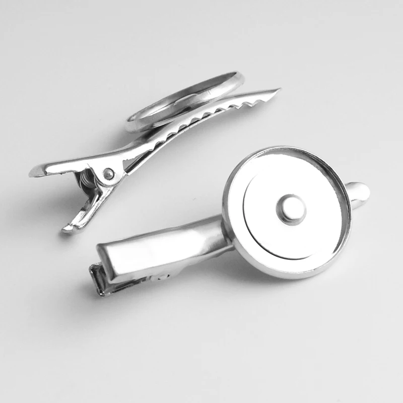 R204 Scarf clip hair clip Snap jewelry for all sizes chunks