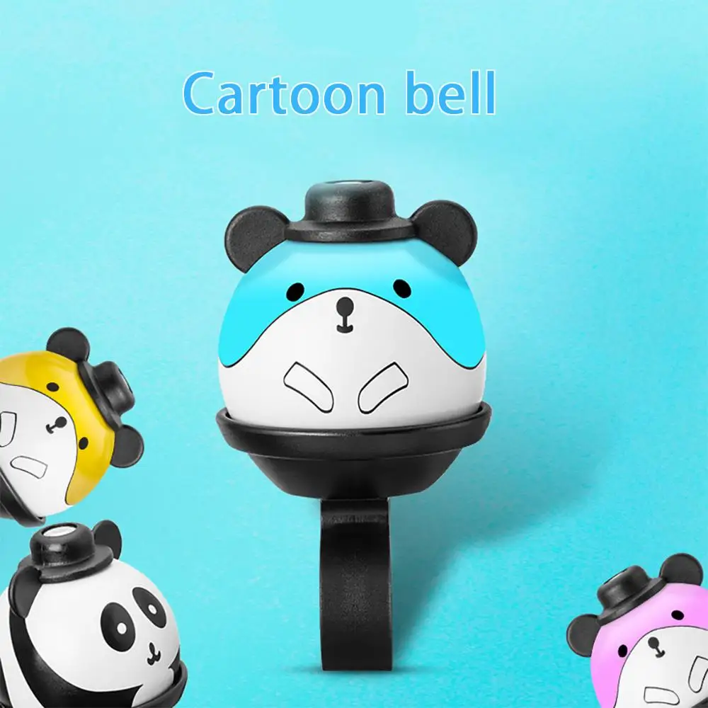 

High Quality Bicycle Bell Children Kids Bike Ring Cartoon Animal Cute Safety Horn Cycling Handlebar Child Alarm Warning 4 Colors