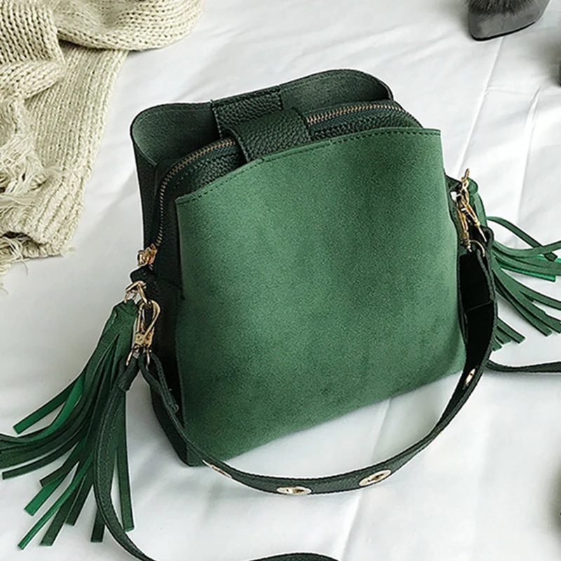 

Fashion handbag Peeling Women Bucket Bag Vintage Rack Hanger Bag High Quality Retro Shoulder Bag Simple Hanger Bag sac a main