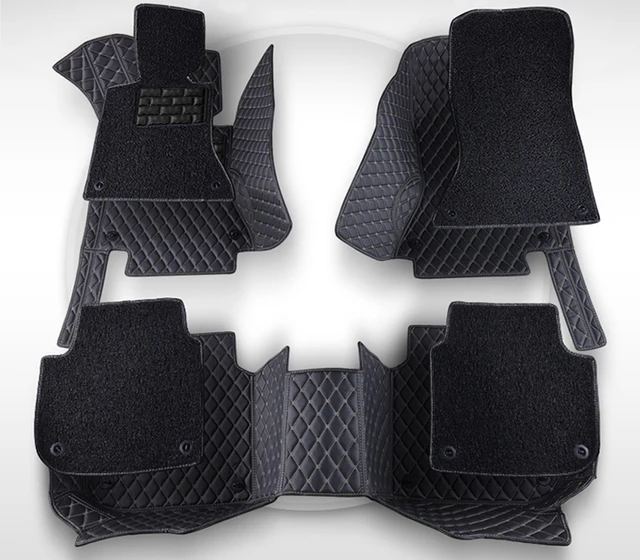 CHOWTOTO Double Layer!Custom Car Floor Mats For Skoda Octavia Superb