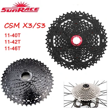 

Sunrace 10 Speed Cassette CSMS3 CSMX3 11-40T11-42T 11-46T moutain bike Cassette MTB Bicycle Freewheel fit Shimano SRAM Flywheel