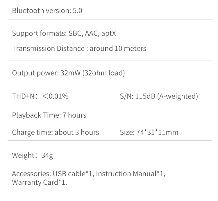 XDUOO XQ-25 портативный Bluetooth усилитель для наушников Bluetooth 5,0 AMP QCC3008 ES9118 ЦАП Поддержка APTX NFC сопряжение XQ 25 XQ25