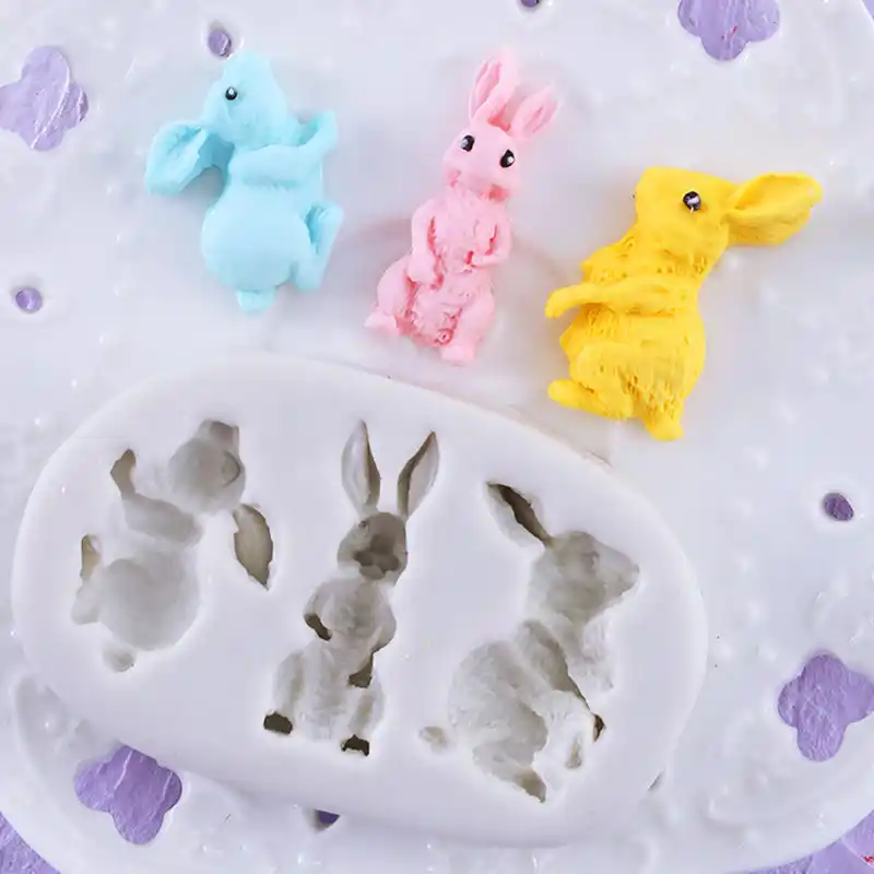 Moules A Gateaux En Silicone En Forme De Lapin 3d Outils De Decoration De Gateau De Cuisine Moule En Resine Outils De Cuisson 3d A Domicile Moule A Bonbons En Gelee Moules A Gateaux En Silicone En Forme De Lapin 3d Outils De Decoration De Gateau De Cuisine Moule En Resine Outils De Cuisson 3d A Domicile Moule A Bonbons En Gelee