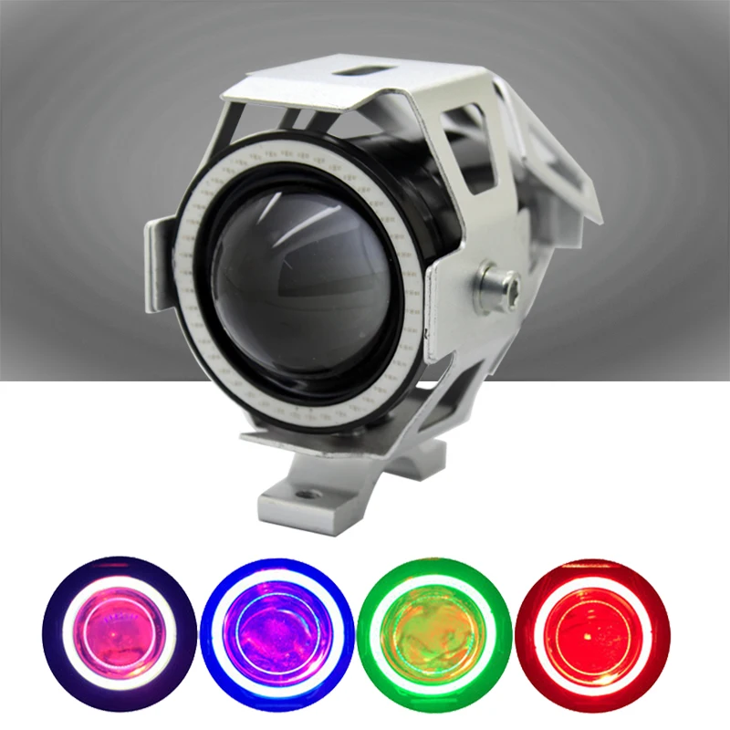 SUNKIA 2 шт./лот Devil Eye 12 80 в CREE Chip U7 Светодиодные Автомобильные DRL мотоциклы фары для