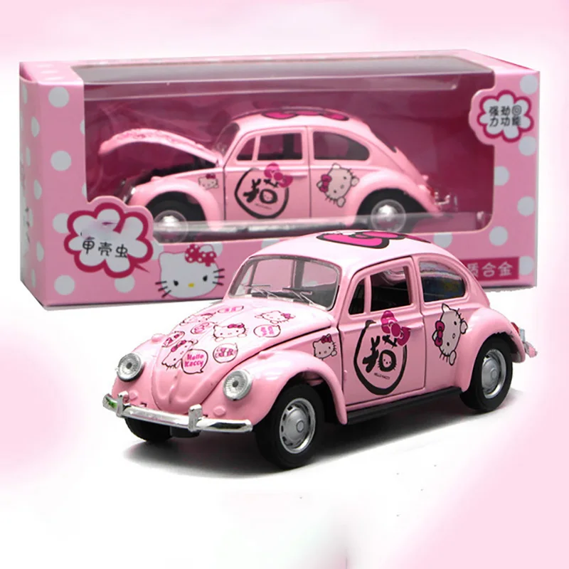 

Pull Back Girls Car Toy 1:32 Alloy Beetle Car Model Toy Classic Car Retro Models Table Decoration Collection Toys For Kids Gift