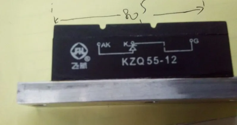 Контрольный тиристорный модуль управления: KZQ55-12 KZQ90-12 55A/90A 1200 V(dimensions80* 20
