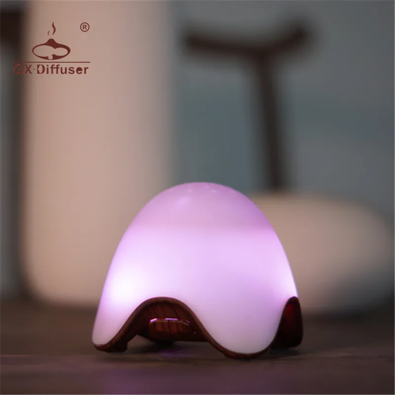 GX.Diffuser Portable Mini USB Electric Essential Oil Battery Fragrance 7 LED Night Light Lamp Rechargeable For LivingRoom & Yoga GX.Diffuser Portable Mini USB Electric Essential Oil Battery Fragrance 7 LED Night Light Lamp Rechargeable For LivingRoom & Yoga