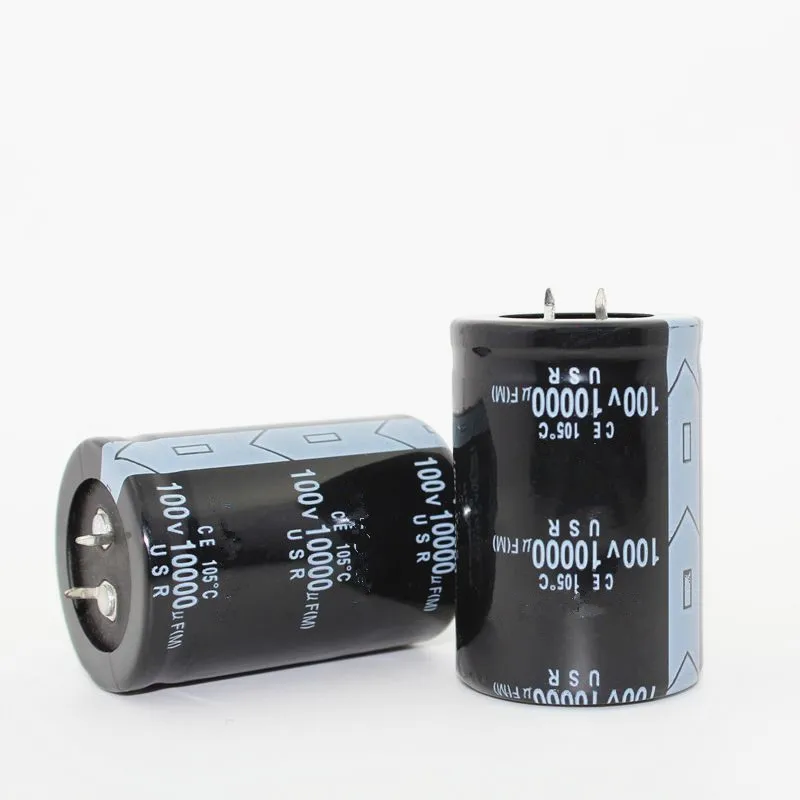 2pcs Electrolytic Capacitor 100v 10000uf 10000uf 100v 35*50mm