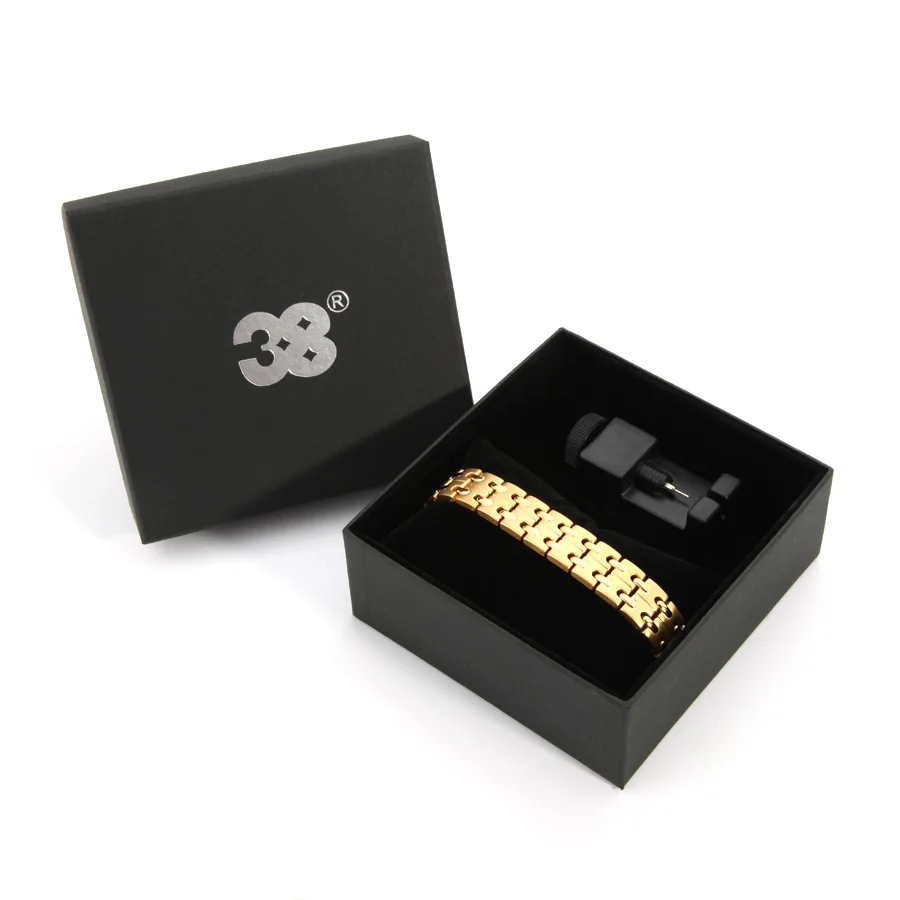

Fashion Bracelets for Women & Men Bio Health Care Jewely 5 in 1 Magnet Therapy Bracelet Hologram Bracelets