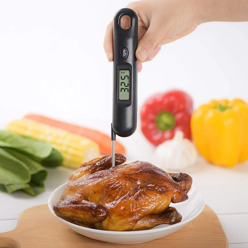 Кухонный Открытый термометр для барбекю запеченая еда мяса зонд Тип Электронный термометр