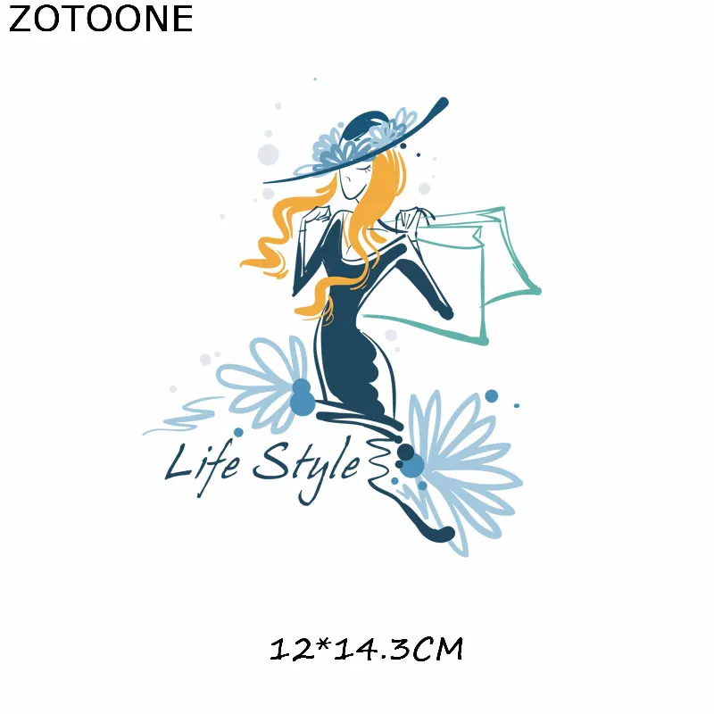 Термопатчи ZOTOONE с радужным единорогом для детских футболок платьев