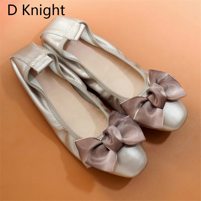 Silver Grey Beige Bow 2