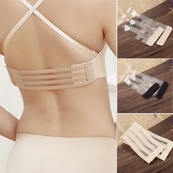 

Women Bra Extender 1 Rows 3 Hooks Elastic Hollow Out Back Clasp for Underwear -MX8