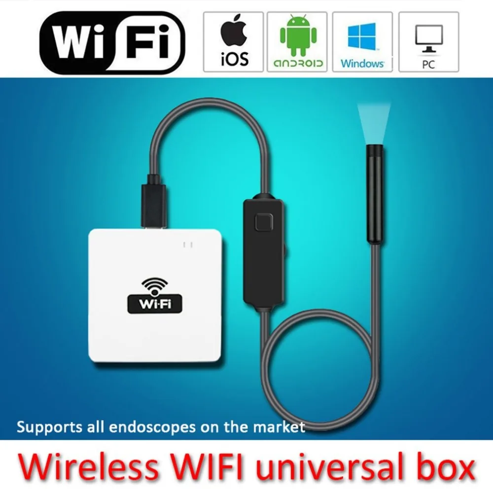 Беспроводной Wi-Fi Box мини-многофункциональный Магия Wi-Fi коробка телефон Беспроводной Wi-Fi поле для эндоскопа Камера Поддержка IOS Android ПК